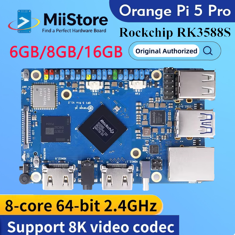 Orange Pi 5 Plus 16Gb - Orange Pi 5 Pro 6 Go