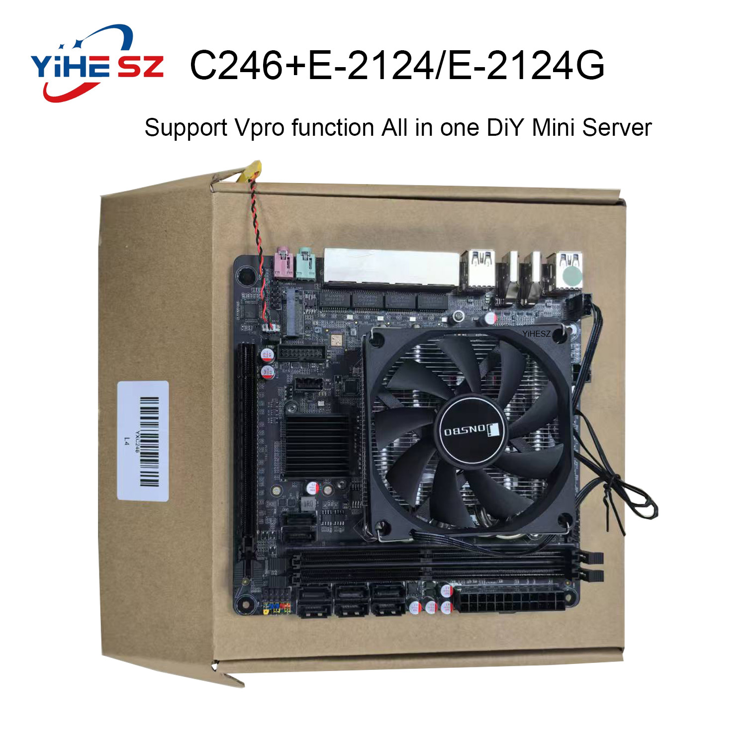 E-2124/2124G C246 Vpro NAS car - Nas Motherboard 8 Sata Mini Itx avis et prix